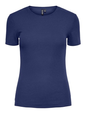 Tricou Dama Pieces Pcruka Bellwether Blue