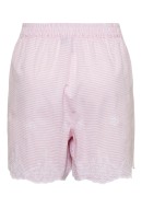 Pantaloni Scurti Dama Pieces Pcfrida Mw Fairy Tale/Bright White