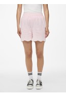 Pantaloni Scurti Dama Pieces Pcfrida Mw Fairy Tale/Bright White