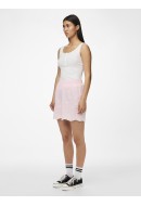 Pantaloni Scurti Dama Pieces Pcfrida Mw Fairy Tale/Bright White