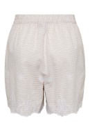 Pantaloni Scurti Dama Pieces Pcfrida Mw Nomad/Bright White