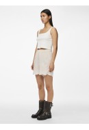 Pantaloni Scurti Dama Pieces Pcfrida Mw Nomad/Bright White