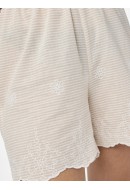 Pantaloni Scurti Dama Pieces Pcfrida Mw Nomad/Bright White