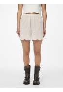 Pantaloni Scurti Dama Pieces Pcfrida Mw Nomad/Bright White