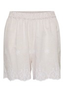 Pantaloni Scurti Dama Pieces Pcfrida Mw Nomad/Bright White