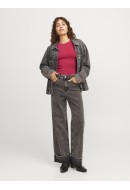 Women T-shirt Jjxx Jxfrankie Wash Racing Red