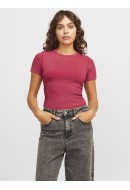 Women T-shirt Jjxx Jxfrankie Wash Racing Red