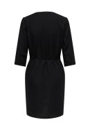 Dress Jacheline De Young Jdyditte-Divya 3/4 Belt Shirt Black Denim