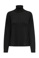 Bluza Dama Jacqueline De Young Jdyronsy Roll Neck Black