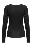 Bluza Dama Jacqueline De Young Jdykaiser Glitter V-Neck Black