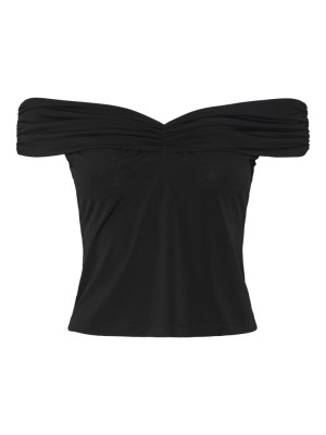 Maieu Dama Yas Yasminnie Offshoulder Black