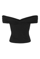 Maieu Dama Yas Yasminnie Offshoulder Black