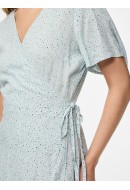 Rochie Pieces Pctala New 2/4 Wrap Cool Blue Flower