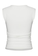 Maieu Dama Pieces Pcmadison Ruching Cloud Dancer