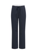 Pantaloni Dama Only Onltille Hw Stripe Boxer Str Salute/White Pinstripe