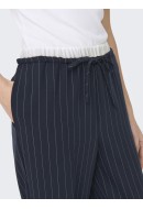 Pantaloni Dama Only Onltille Hw Stripe Boxer Str Salute/White Pinstripe