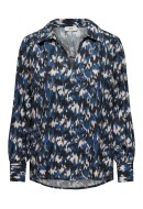 Bluza Dama Jacqueline De Young Jdyabigail Loose V-Neck Bering Sea W Dazzling Blue Ikat