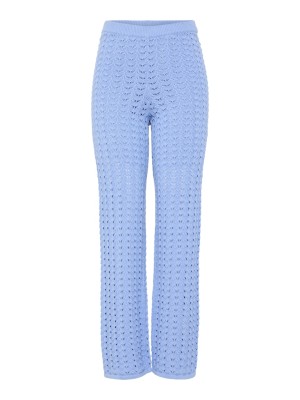 Pantaloni Dama Yas Yasjune Hw Ankle Vista Blue