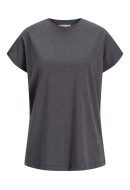Tricou Dama Jjxx Jxastrid Boxy Sl Every Dark Grey Melange