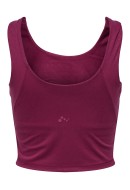 Maieu Dama Only Play Onproa Life Crop Beaujolais Detail Heart Print