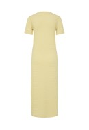 Rochie Pieces Pcannu Midi Pale Banana