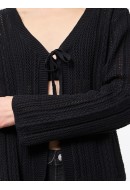 Cardigan Dama Pieces Pcnuka Black