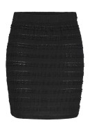 Fusta Pieces Pcanine Mw Short Black