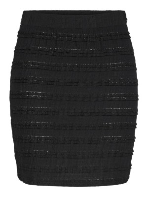 Fusta Pieces Pcanine Mw Short Black