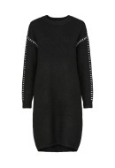 Rochie Pieces Pcsilah Ls O-neck Black