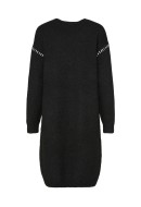 Rochie Pieces Pcsilah Ls O-neck Black