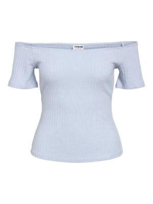 Tricou Dama Noisy May Nmberry Off Shoulder Cashmere Blue