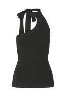 Maieu Dama Pieces Pcmecca Halter Neck Black