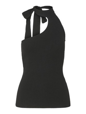 Maieu Dama Pieces Pcmecca Halter Neck Black