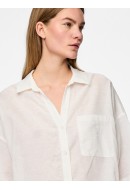 Camasa Dama Pieces Pcsatinka 2/4 Cloud Dancer