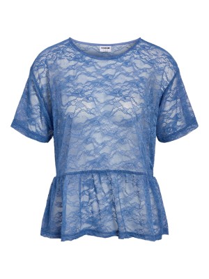 Bluza Dama Noisy May Nmcarota Peplum Dutch Blue