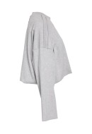 Bluza Dama Noisy May Nmjustify Oversize Light Grey Melange