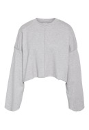 Bluza Dama Noisy May Nmjustify Oversize Light Grey Melange