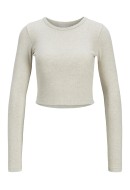 Bluza Dama Jjxx Jxfeline Str Rib Oatmeal