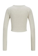 Bluza Dama Jjxx Jxfeline Str Rib Oatmeal