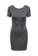 Rochie Only Onlalia Glitter Open Back Magnet /Silver