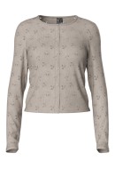 Cardigan Dama Pieces Pctally Silver Gray