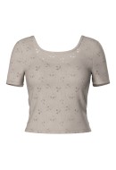 Tricou Dama Pieces Pctally Silver Gray