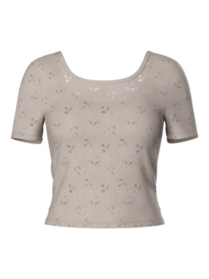 Tricou Dama Pieces Pctally Silver Gray