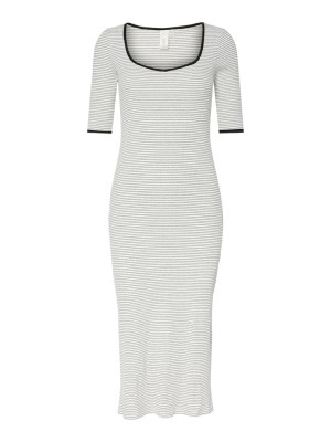 Rochie Yas Yasjersy 2/4 Star White Stripes Grey