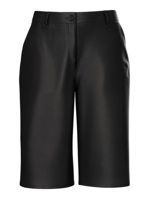 Pantaloni Scurti Dama Pieces Pctinna Mw Pu Black