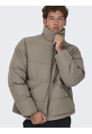 Geaca Barbati Only&Sons Onspack Life Puffer Walnut