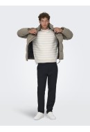 Geaca Barbati Only&Sons Onspack Life Puffer Walnut