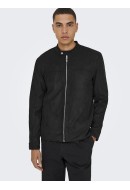 Geaca Barbati Only&Sons Onsmike Fake Suede Black