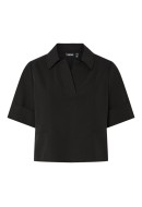 Bluza Dama Pieces Pcfrida V-Neck Black