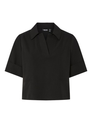 Bluza Dama Pieces Pcfrida V-Neck Black